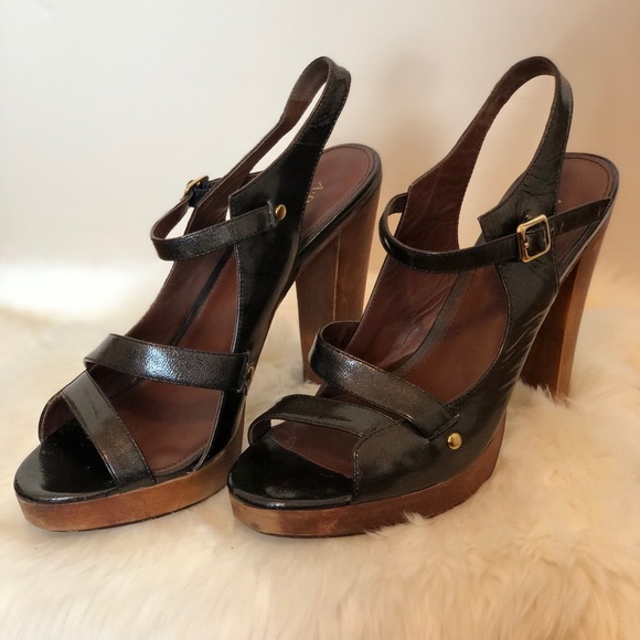 ABS Collection Gray Sandal Womens SZ 8 - Picture 3 of 3